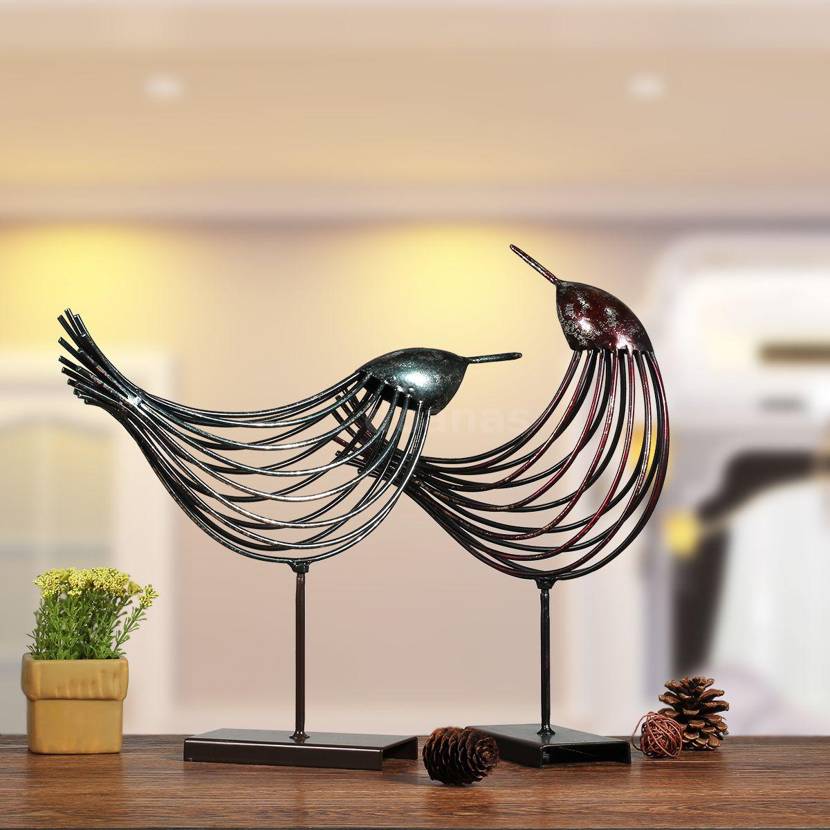 iron bird figurine